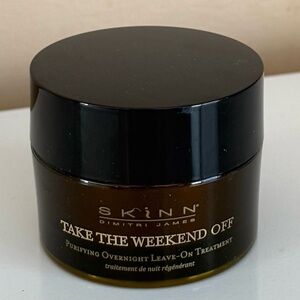 SKINN TAKE THE WEEKEND OFF PURIFYING OVERNIGHT LEAVE-ON TREATMENT (1.7 OZ) NEW